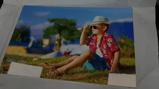Gloss white HD Aluminum photo panels
