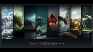 Crafting 1 of the 8 Colossi Combat Units in Valannia