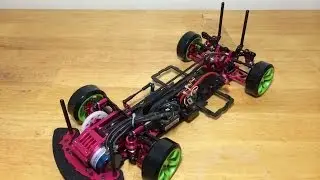 Sakura D3 CS Drift Electronics install and initiall setup