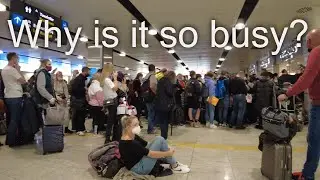 Sabiha Gökçen Airport on a chaotic travel day in January 2022