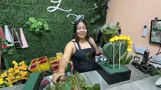 cómo hacer un corazón de rosas