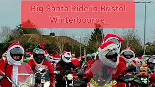 Santa&rsquo;s On a Bike - #SantaBikeRally #SantasOnABike #BristolEvents #Winterbourne #BristolUK#bikelover