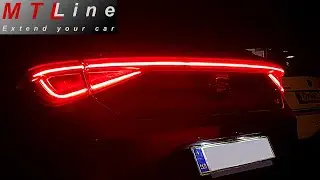 Seat Leon 4, MY2021 &ndash; Coming/Leaving Home rear Seat Full LED lights animation