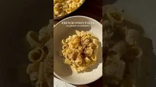 French Onion Pasta #recipe #easyrecipe #pastarecipe