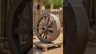 The wheel evolution from 3500 BC to 2100 #ai #automobile #wheel