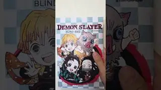 Demon Slayer Outfit + Makeup Blind bag | 귀멸의 칼날 | #blindbag #demonslayer #anime  #nezuko #papercraft