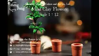 #Mini clay flowers #Shenzhen Hengfeng Culture and Art Co., Ltd.