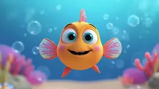 Swimmy Fish Swish Swish Swish 🐠🎶 | Fun Fish Song for Kids | Nursery Rhymes