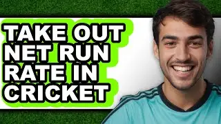 How to Take Out Net Run Rate in Cricket (full Guide)