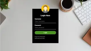 How To Create Login Form Using HTML and CSS in 2020 | How to Make Sign In Form Design in 2020