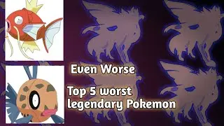Top 5 worst legendary Pokemon sun in the world