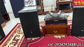 Loa JBL CV-3000 USA Cực Gấu & Đẩy Crown CE-2000 Bộ Karaoke Gia Đình Vừa Nghe Vừa Hát Cực Hay