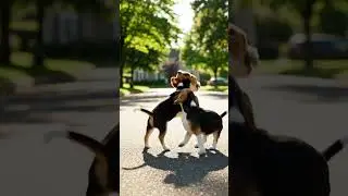 Puppy dancing #song #love #music