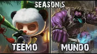 Best Teemo NA vs Dr Mundo TOP Ranked Challenger