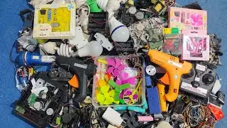 Breaking and opening high power dc big motor | toys motor and fan motor many more electronics 