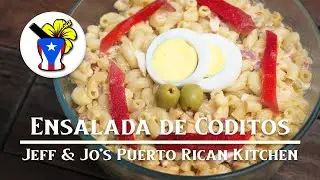 Como Hacer Ensalada de Coditos (Macaroni Salad) - Easy Puerto Rican Recipe