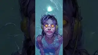 underwater girl AI #aiart  #aesthetic #girl #water #aiartwork #aiartwork #unreal