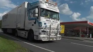 TRUCKS @ HASELÜNNE Film-/Fotomix SCANIA V8/DAF SOUND open pipes [HD]