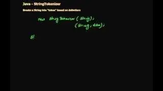 34  Java StringTokenizer 1 (in Arabic)