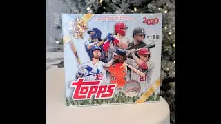 Unboxing a 2020 Topps Holiday Mega Box! 1 guaranteed auto or relic! #topps #baseballcards
