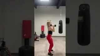 DB Complex Circuit, 3 exercises: 1) Front Squat 2) Push Press 3) bicep curl
