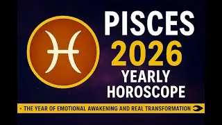 ♓ PISCES 2026 Yearly Horoscope 🔮 Emotional Awakening, Love Destiny & Big Career Shifts