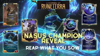 Nasus Champion Reveal | Legends of Runeterra| Elite4in1| Nasus Impression| Nasus Review