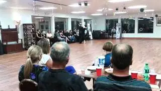 Alex & Katja performing a foxtrot