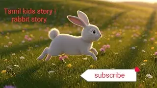 Tamil kids story | rabbit story in tamil 💫