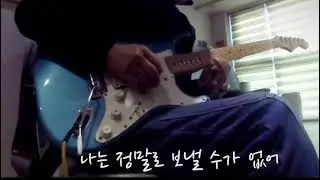 겨울비는 내리고 기타연주 -김 범룡-