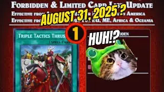 Yu-Gi-Oh! BANLIST PREDICTION (SEPTEMBER 2025)
