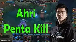 Shiphtur's pentakill with Ahri against Gravity