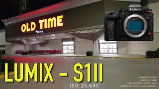 Lumix S1 II Low Light Test | Night ISO Performance