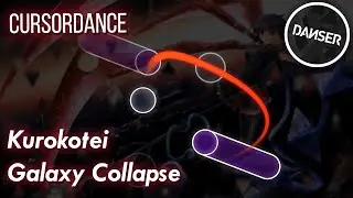 osu!cursordance | Kurokotei - Galaxy Collapse [Galactic]