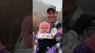 Hilarious Baby Girl Loves Hanging Out with Mom and Dad