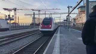 SBB RABDe 500 ICN arriving in Lausanne 