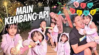PERTAMA KALI MAIN KEMBANG API SAMPAI KETAGIHAN, ALANA HAPPY BANGET!!