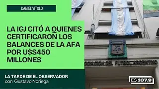 La IGJ cit&oacute; a quienes certificaron los balances de la AFA por u$s450 millones - Daniel Vitolo