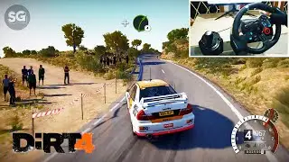 Logitech G29 + Shifter | Mitsubishi Lancer 1999 - Dirt 4 | Simulator Gameplay | Player Indonesia