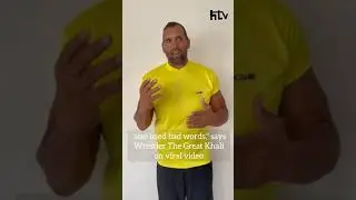 the Great khali responds on viral video of toll plaza