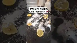 Bu y&ouml;ntemi denemeden kimse fırınım temiz demesin🙋&zwj;♀️ 👇#fırıntemizliği #doğaltemizlik #pratik