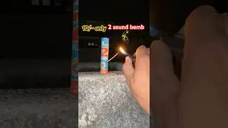 10/- wala double sound patakhe testing , 2 sound crackers , 2 sound bomb , 2 sound crackers #shorts