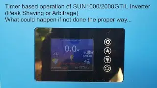 Плавный пуск постоянного тока инвертора SUN1000/2000GTIL
