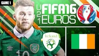 IRELAND v. SPAIN! | FIFA 16 YOUTUBER EURO TOURNAMENT | EP 1 (GARDIEFIFA)