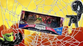 Spider-Man 3 Sand Pit Stand-Off | Super Hero Squad Showcase (2007)