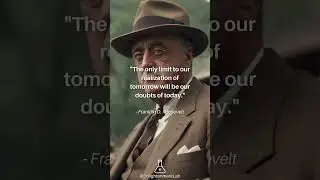 Motivational Quote by Franklin D. Roosevelt - Limits & Doubts #shorts #motivation