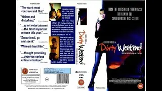 Original VHS Opening: Dirty Weekend (1995 UK Rental Tape)
