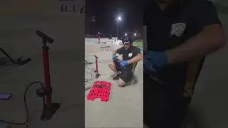 Super Fast BMX Tire Change #bmx #freestyle #new
