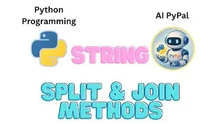 82. Методы разделения и соединения #pythonmethods #stringmethods #python