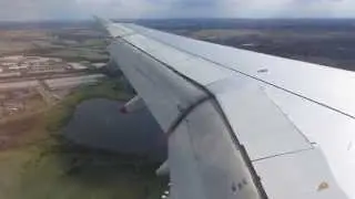 Landung in Bremen Germania A319